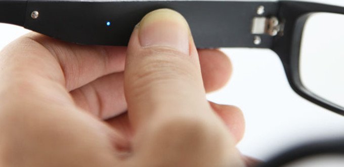 Pinganillo en gafas Bluetooth